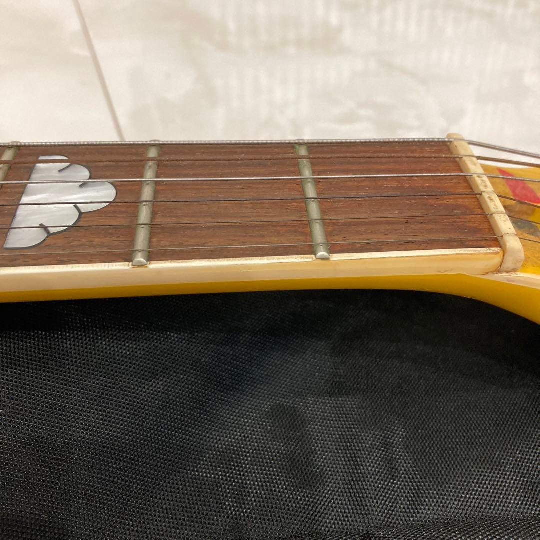 Burny MG-145S HY hide Model 】イエローハートギター