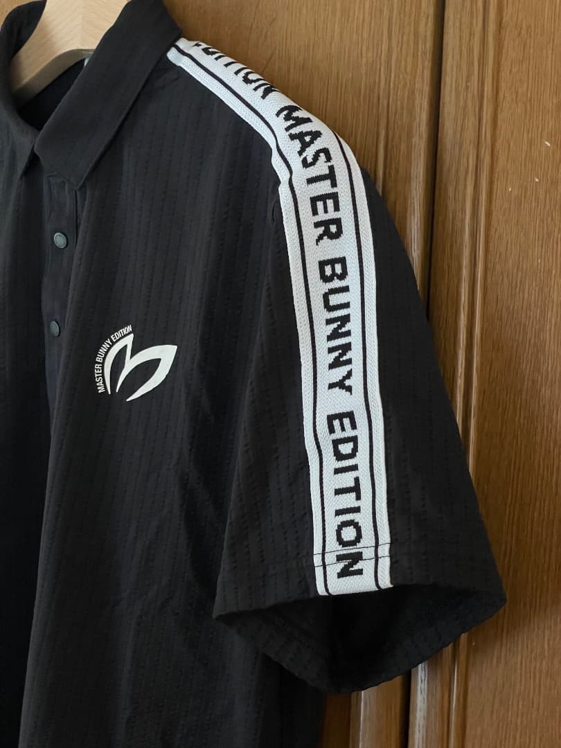 MASTER BUNNY EDITION ポリエステルサッカー 半袖ポロシャツ