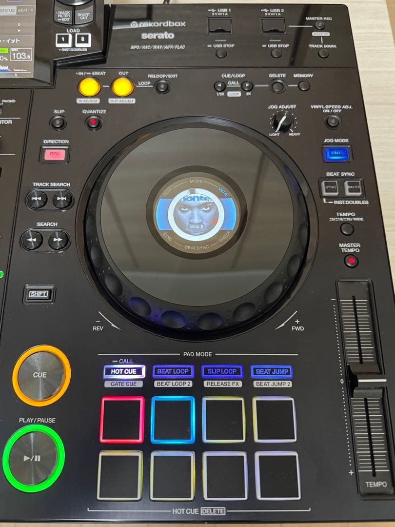 Pioneer DJ XDJ-RX3 コントローラー/Shure SRH440