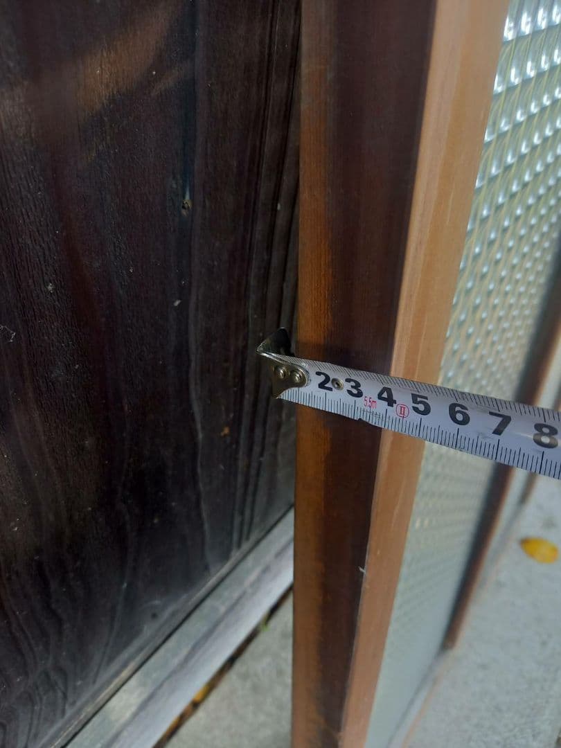 昭和レトロ　ヴィンテージ　建具　木枠　窓枠　アンティーク