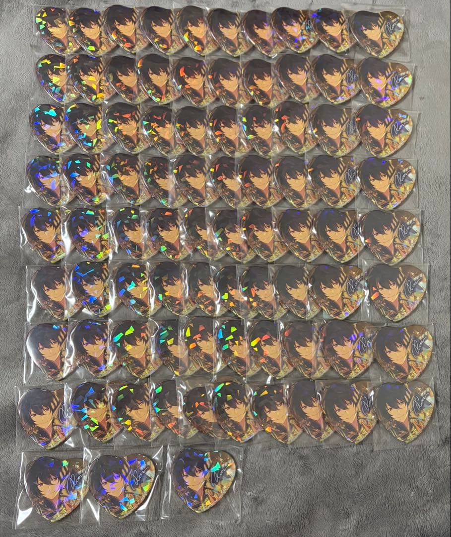 【バラ売り可】朔間凛月 とるパカ ハート缶バッジ vol.5 あんスタ