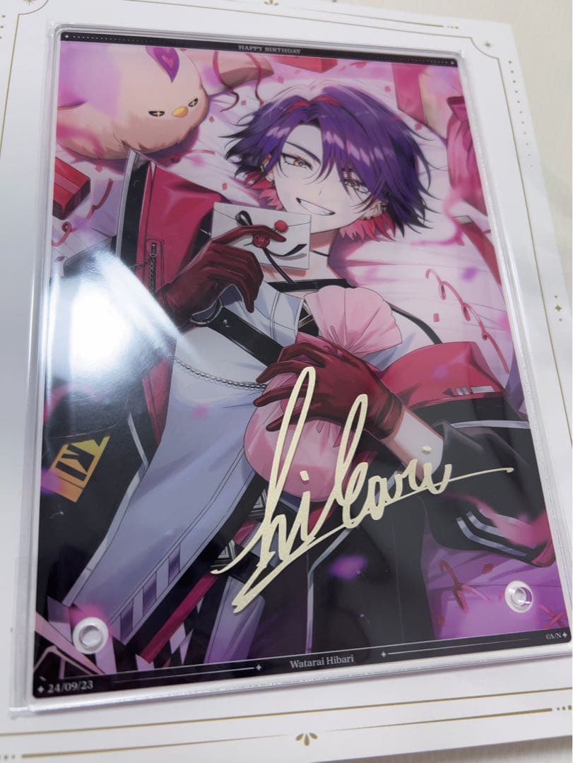 渡会雲雀　グッズ　引退品　にじさんじ　VOLTACTION