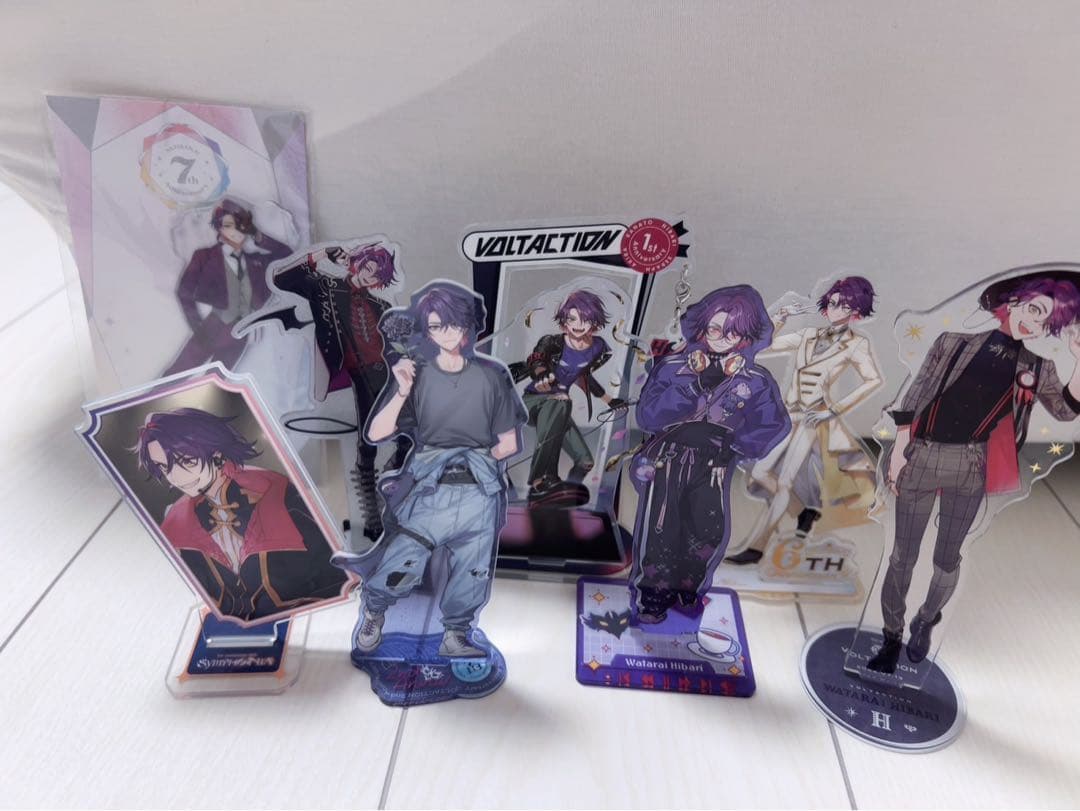 渡会雲雀　グッズ　引退品　にじさんじ　VOLTACTION