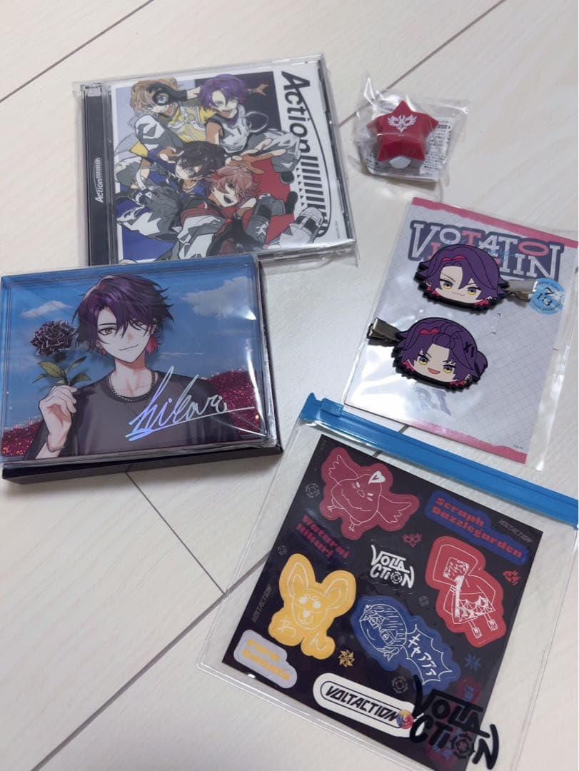 渡会雲雀　グッズ　引退品　にじさんじ　VOLTACTION