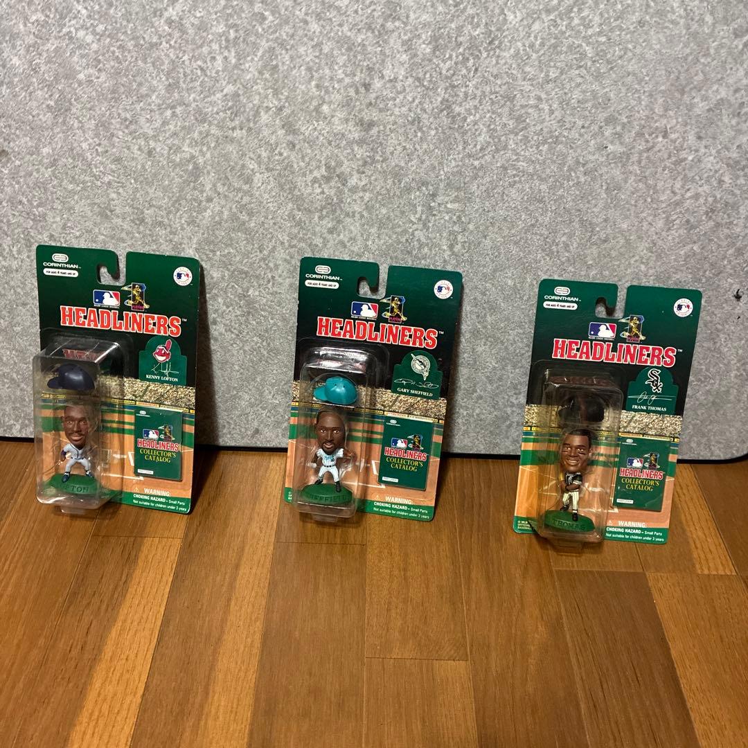 新品未使用MLBヘッドライナーズ3体セット