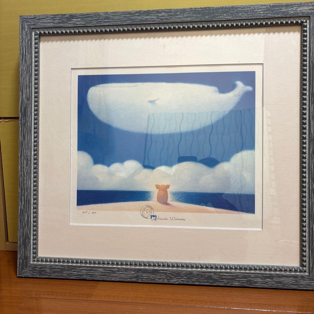 Hiroshi Watanabe クジラの絵画 405/800