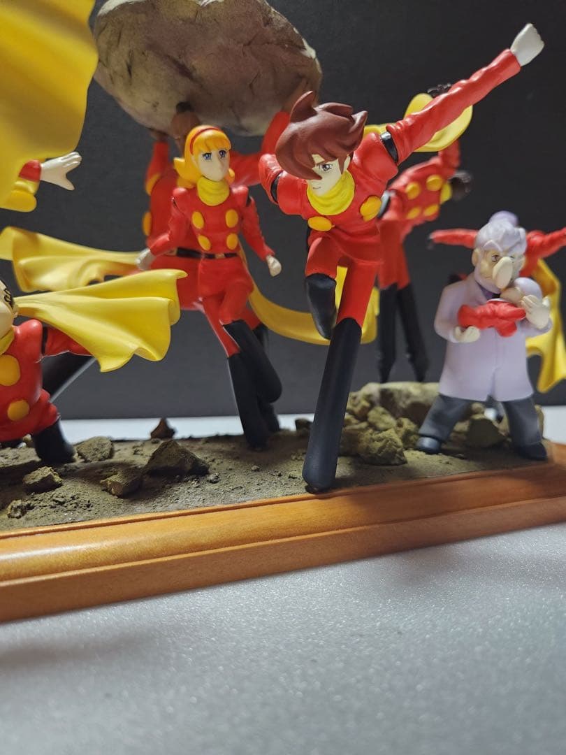 【遂に出品！究極のプロ完成品No3 】サイボーグ009全員集合　レジンキット