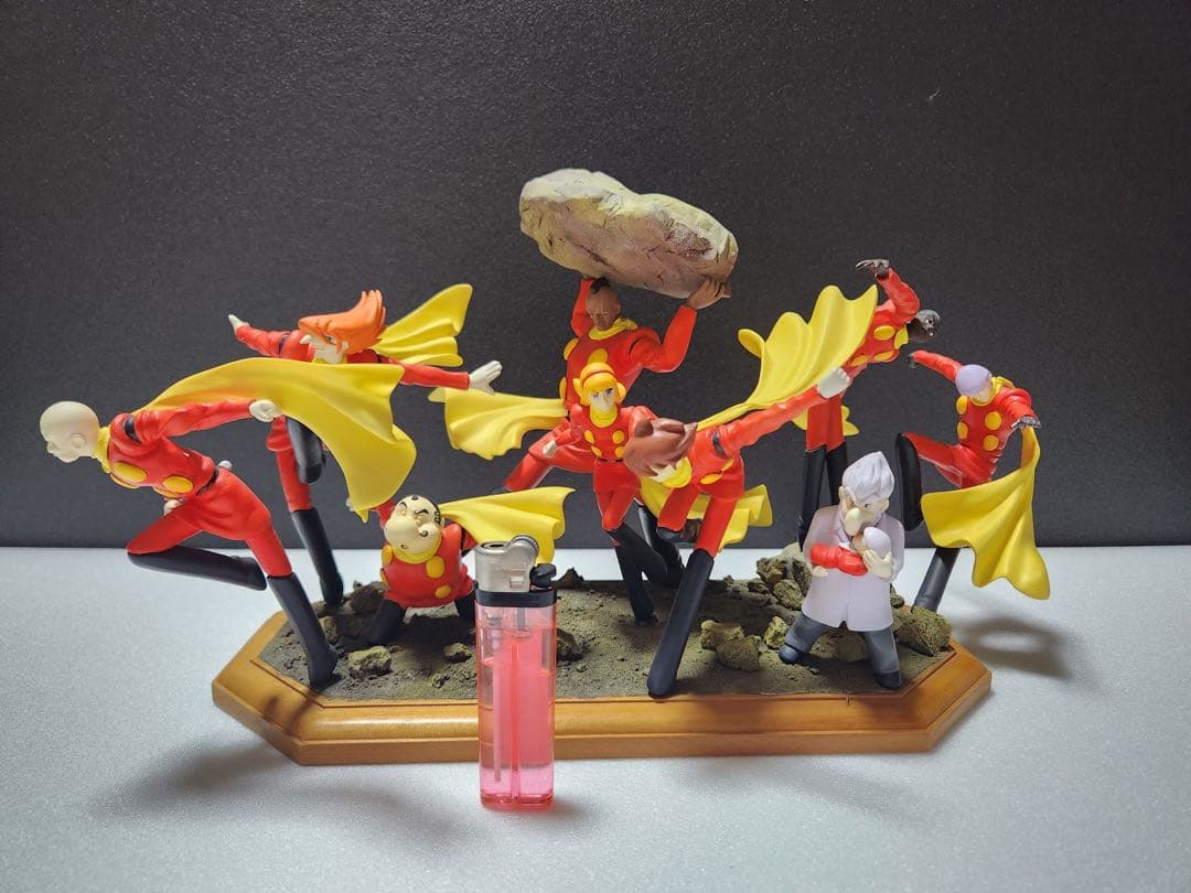 【遂に出品！究極のプロ完成品No3 】サイボーグ009全員集合　レジンキット