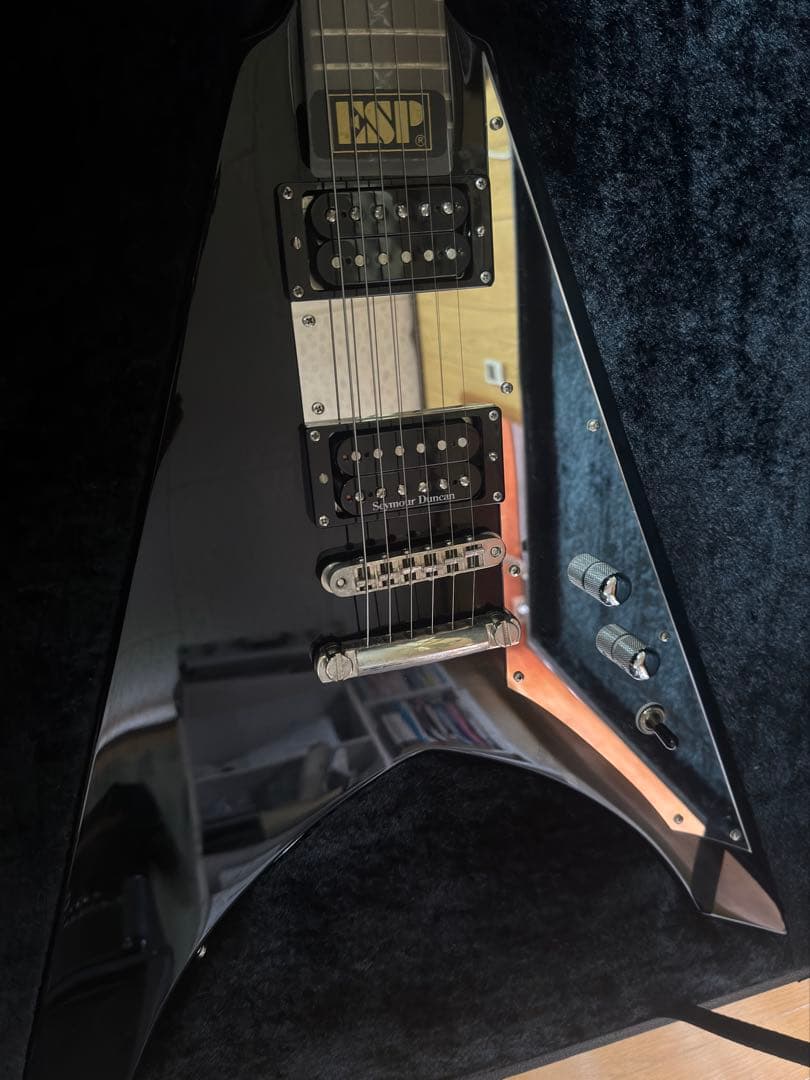 ⭐︎超絶お宝⭐︎ESP⭐︎Ninja マイケルアモットが2002年公演で使用したギター