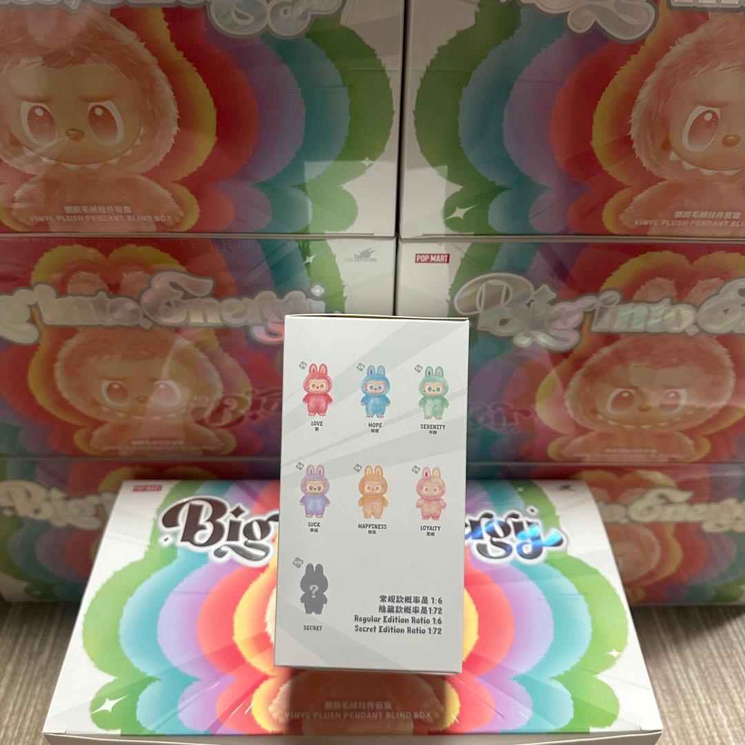 【正規品・未開封】 Labubu Big into Energy 6箱