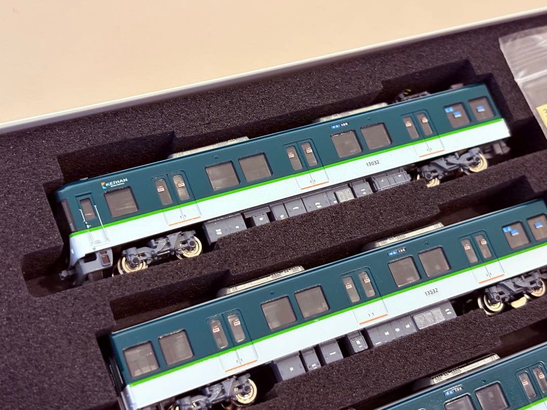 鉄コレ 京阪13000系 各種インレタ貼り付け ６両セット