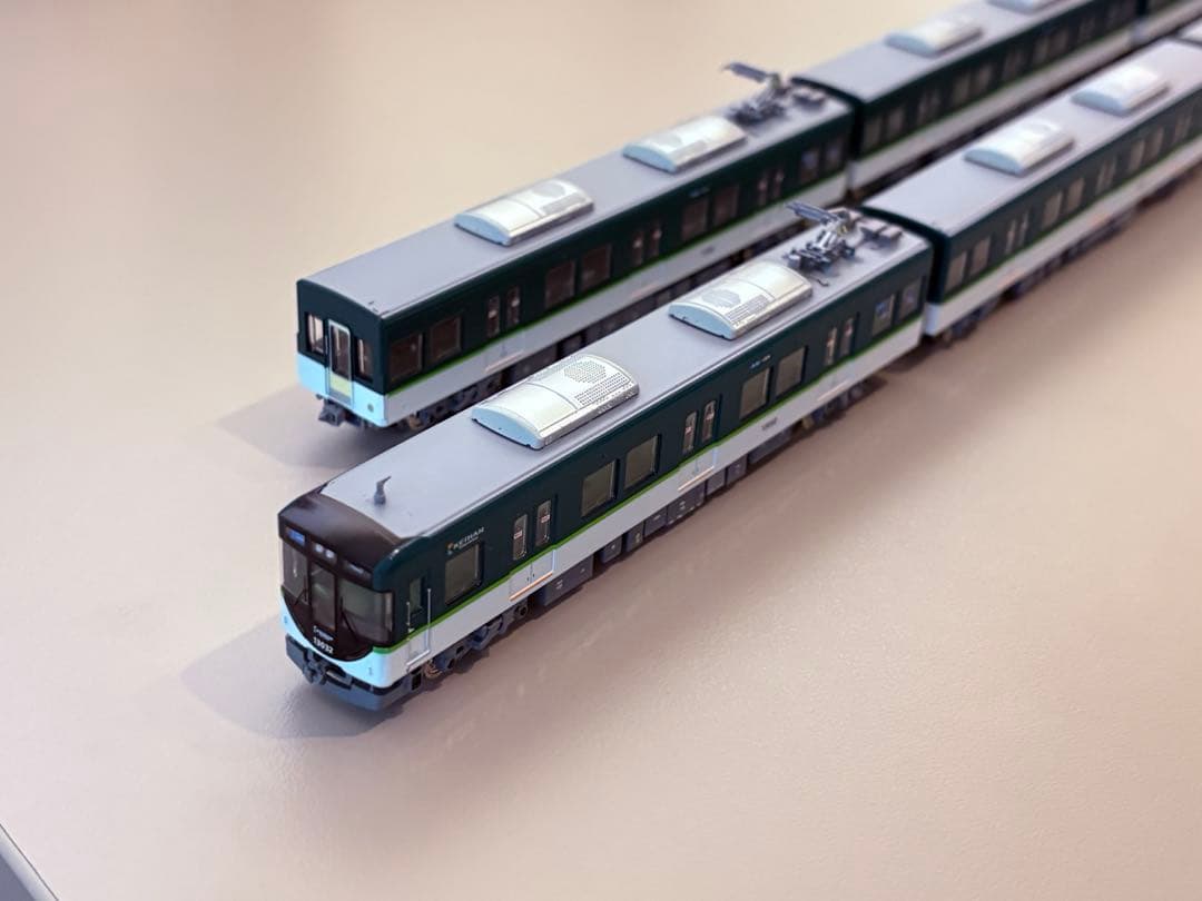 鉄コレ 京阪13000系 各種インレタ貼り付け ６両セット