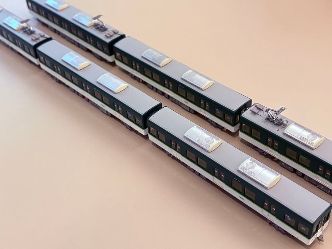 鉄コレ 京阪13000系 各種インレタ貼り付け ６両セット