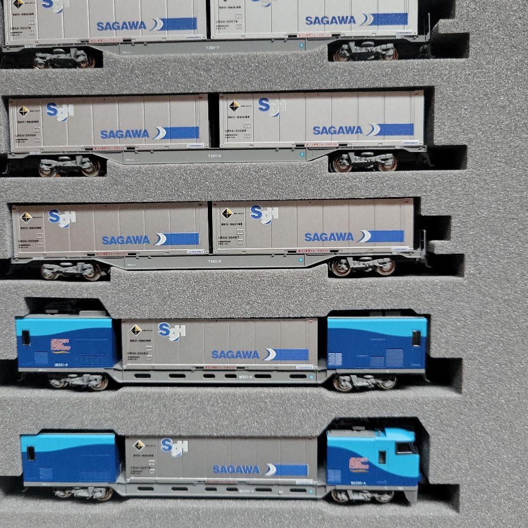 KATO M250系 スーパーレールカーゴ U50コンテナ16両フル編成中古美品