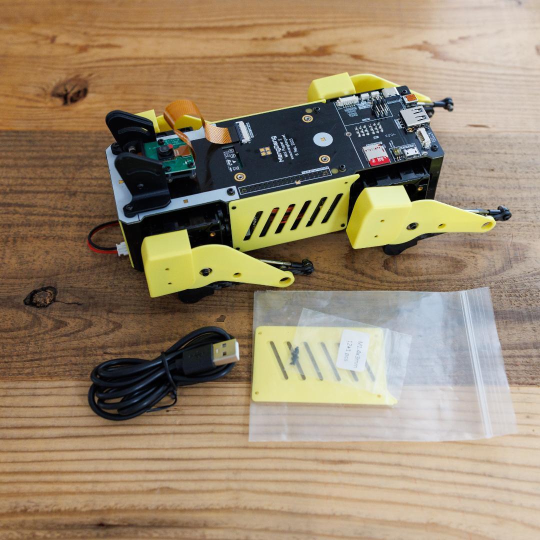 ChatGPT搭載 四足歩行ロボット犬Mini Pupper 2 愛称ミニぷぱ2