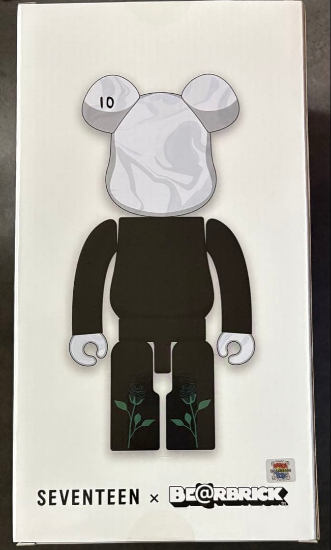 新品【ウォヌ】seventeen BE@RBRICK ベアブリック 400%