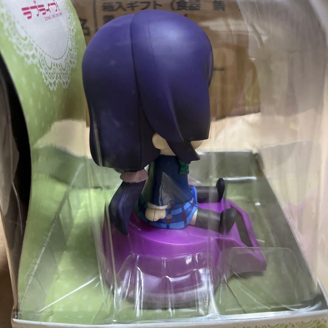 デフォルメフィギュア 紫色 キャラクター ラブ❤️ライブ　ゆらゆらソーラー