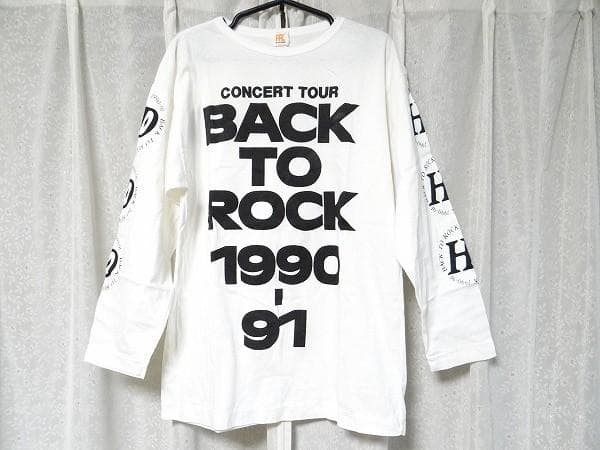 90年代 ハウンドドッグ コンサートツアー BACK TO ROCK ロンT