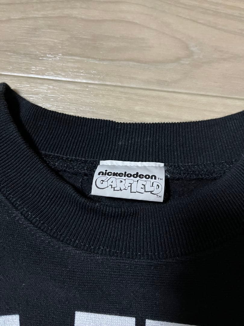 Naked Golf Garfield Nickelodeon スウェット 黒
