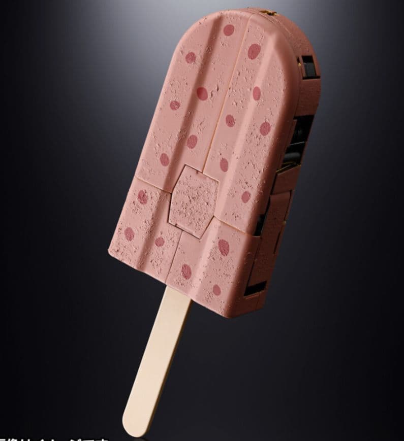 【未開封】BANDAI 超合金 あずきバーロボ AZUKIBAR ROBOT