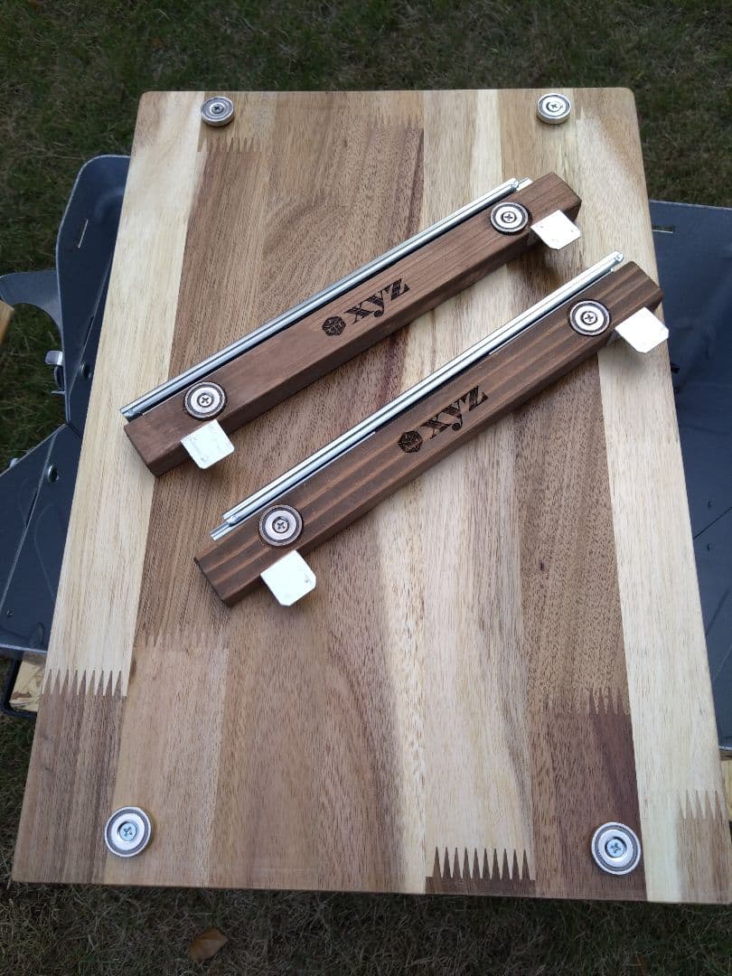 スノーピーク　シェルフコンテナ25用　スライド天板　ハンドメイド品　②