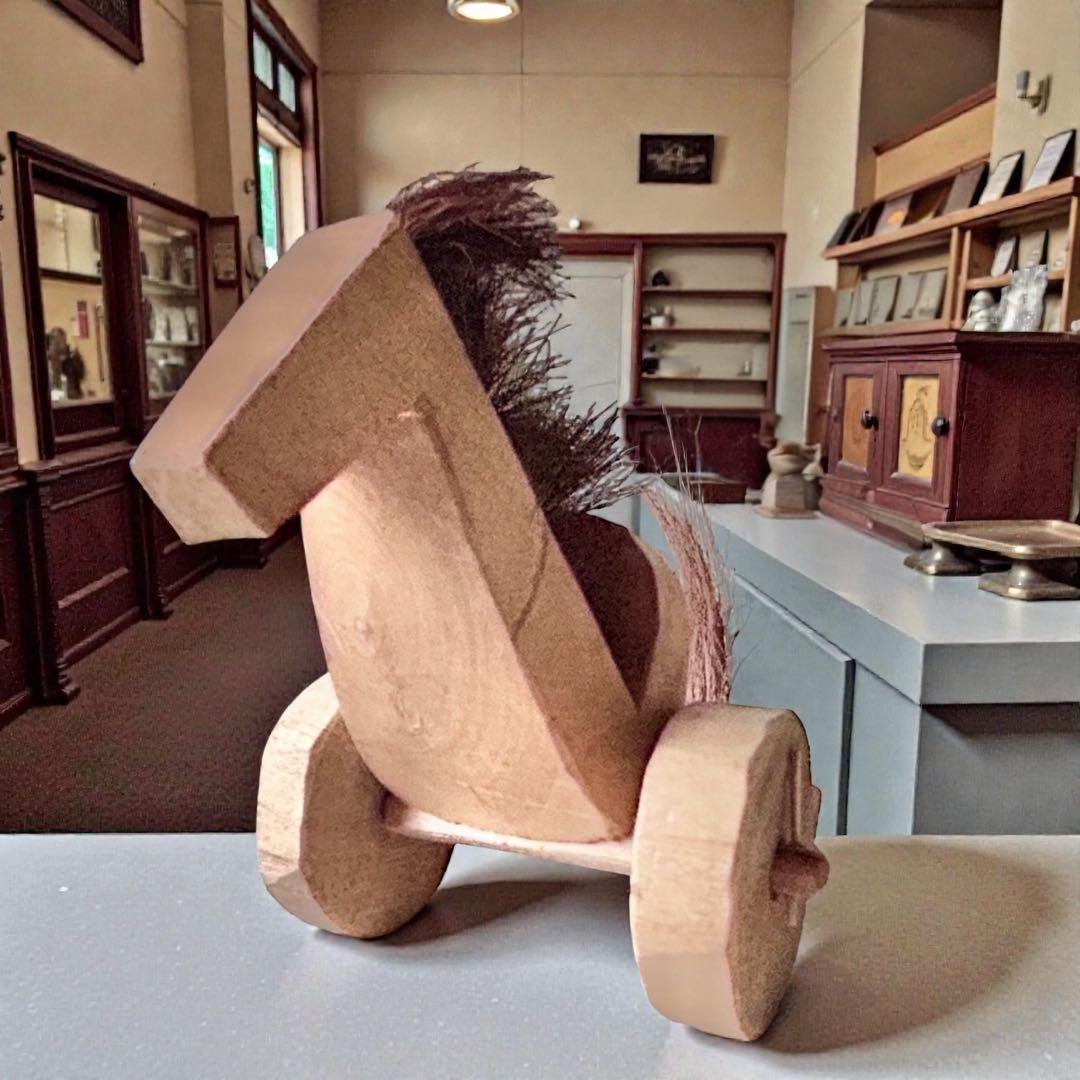 大分県廃絶郷土玩具 北山田のきじ馬①中山利市 午年飾り バーナードリーチ　民藝