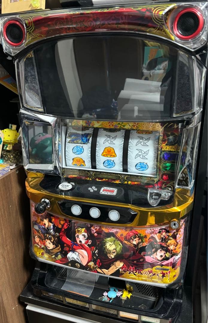 甲鉄城のカバネリスロット実機　スロット専用台セット　直接引き取りのみ