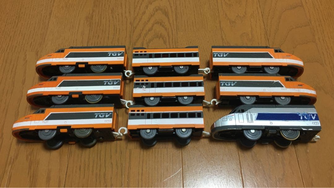 専用商品・上3両なし プラレール TGV セット