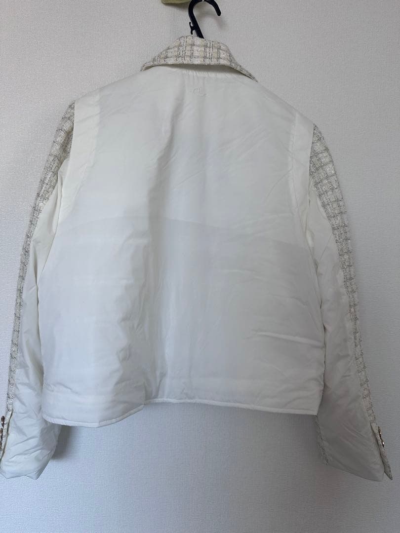 Fair Liar ゴルフ用　ホワイト ツイードジャケット　　スカート　2点