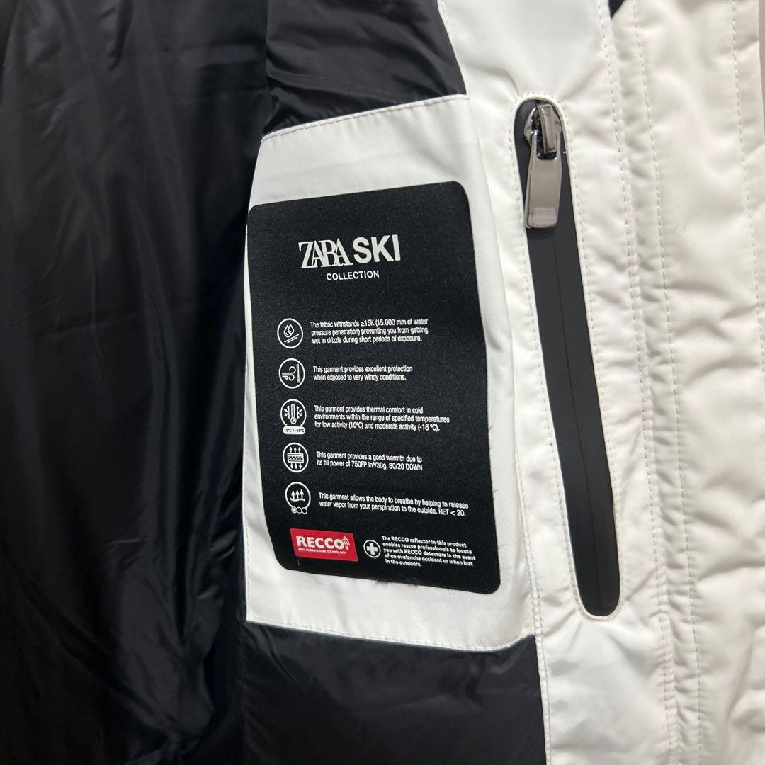 【新品未使用】【希少】ZARAスキーホワイト/ブラック☆完売品☆