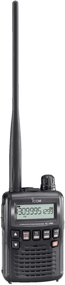 アイコム IC-R6 エアーバンドスペシャル 黒　トランシーバー