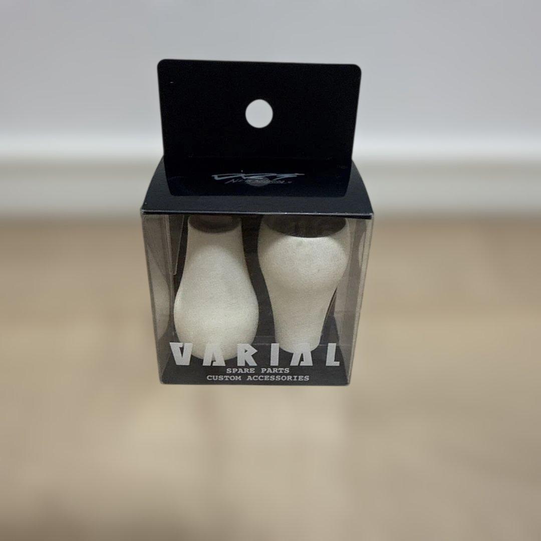 DRT バリアルハンドルノブ　ファットノブ　ホワイト　美品
