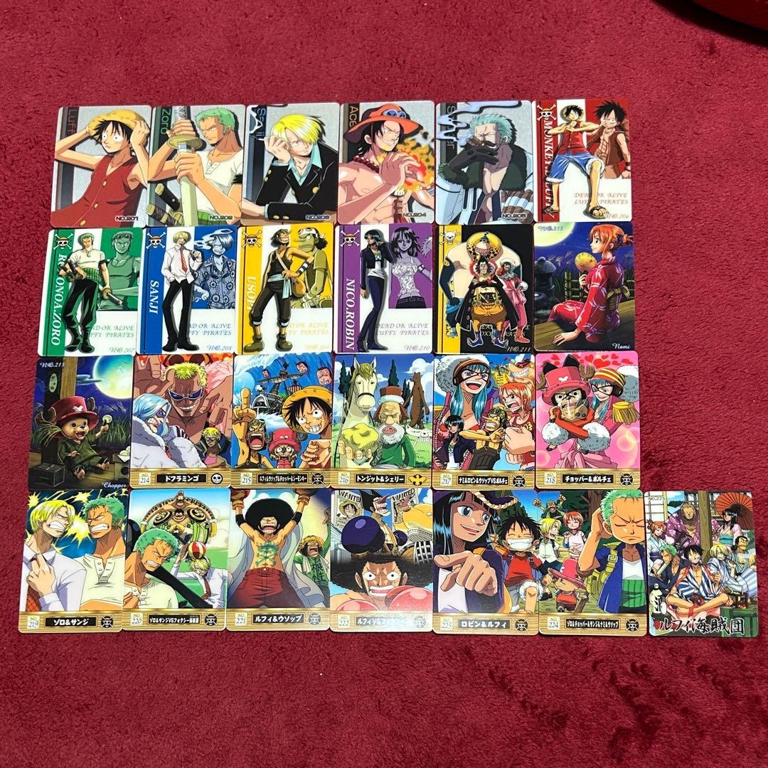 ワンピース　海賊王グミカード 190枚 まとめ売り