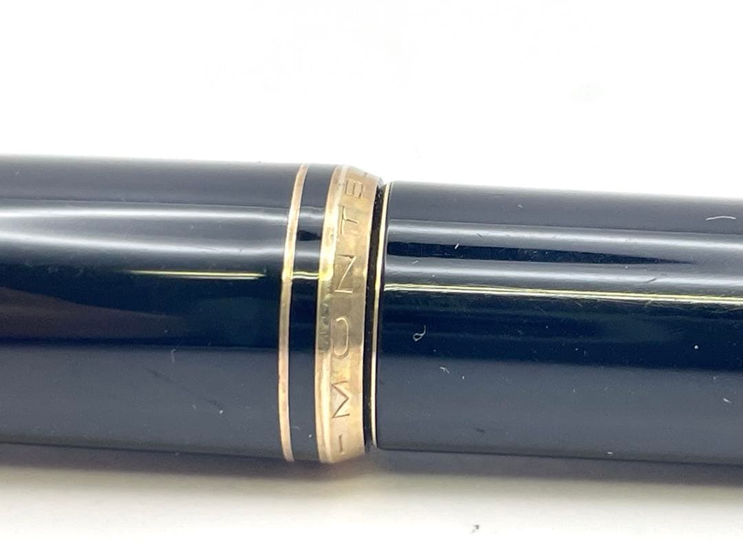 【S】Mont Blanc モンブランNo.22 万年筆 筆記用具 ブラック