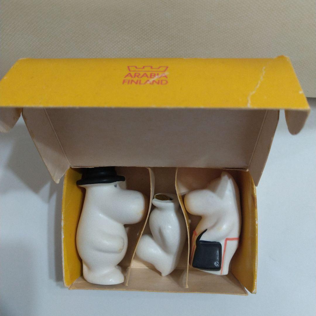 ムーミンアラビアフィギュア３体セット