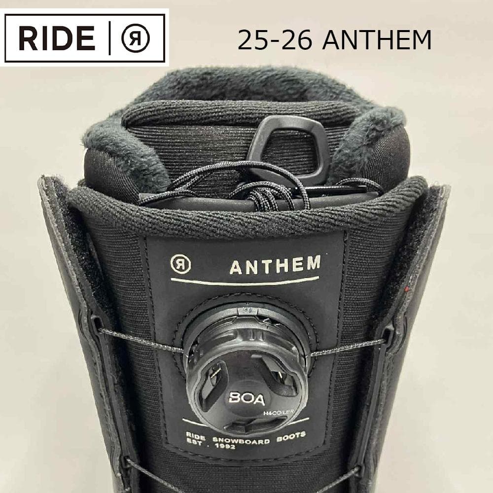 【新品】25-26 RIDE ANTHEM 27.5cm スノーボードブーツ