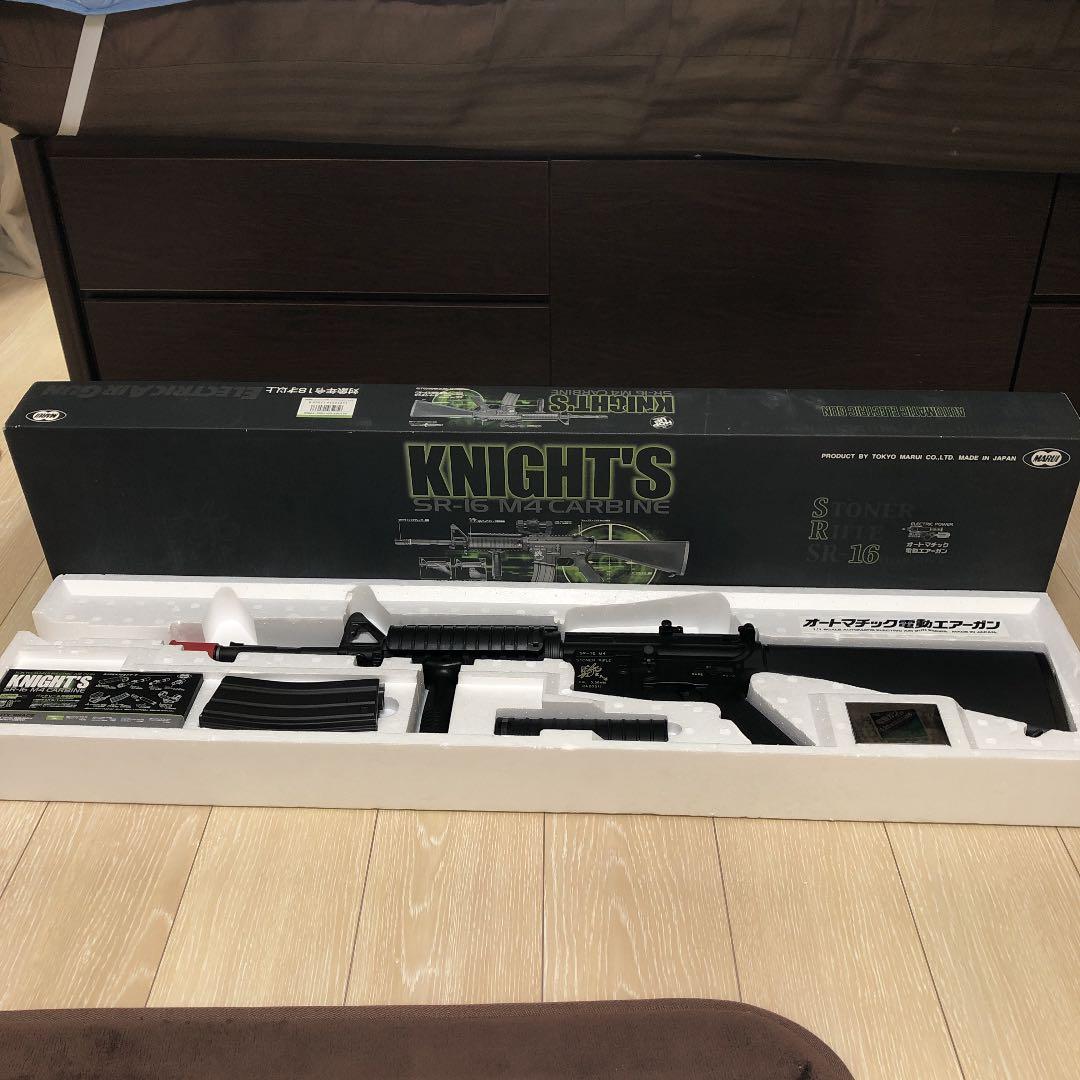 東京マルイ　電動ガン　knights MARUI SR-16 オプションつき