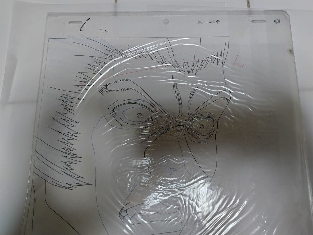 ハンターハンター HUNTER×HUNTER　ウボォーギン　セル画と原画セット