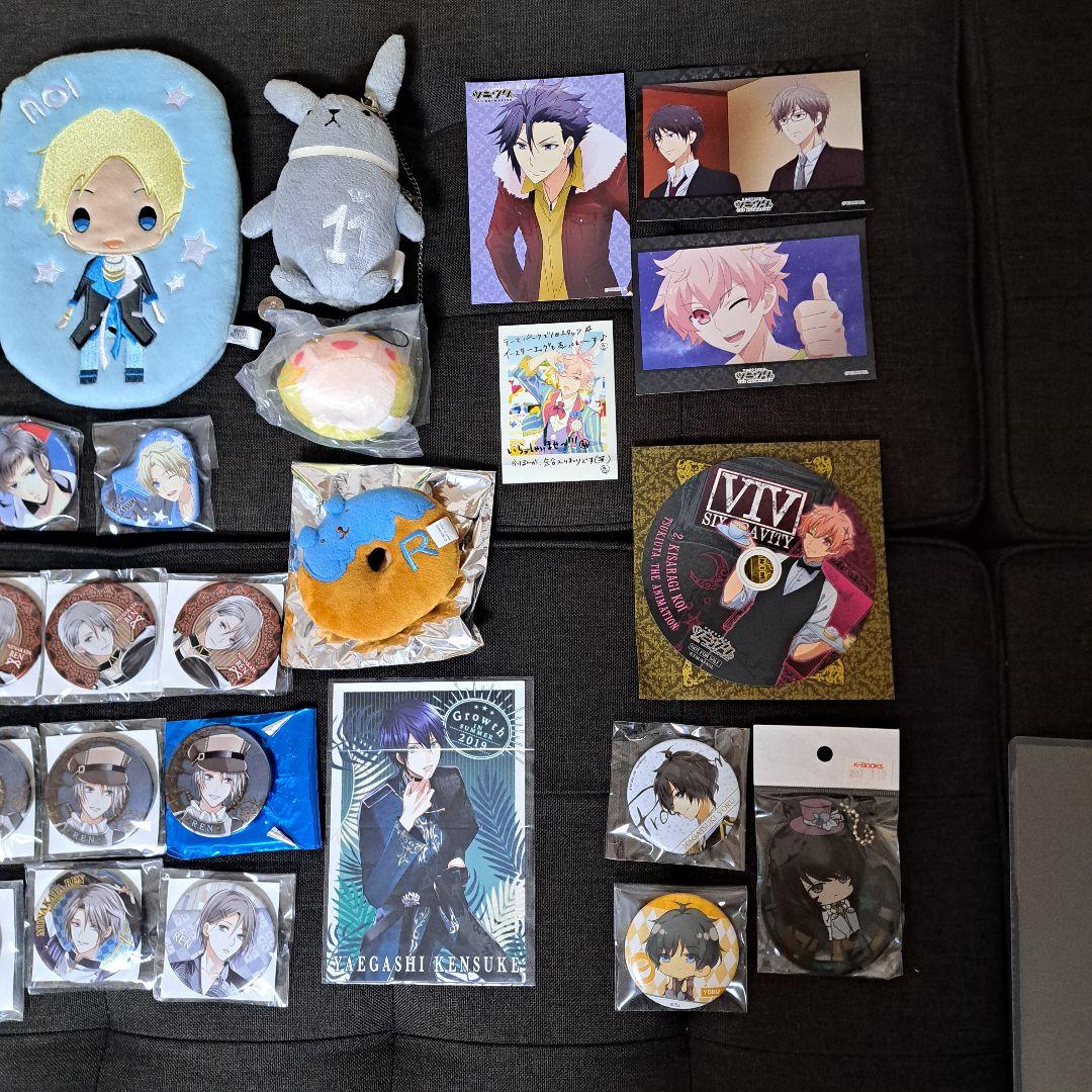 ツキプロ 缶バッジ ぬいぐるみ 壱流 壱星 英知 柊羽 宗像廉 睦月始