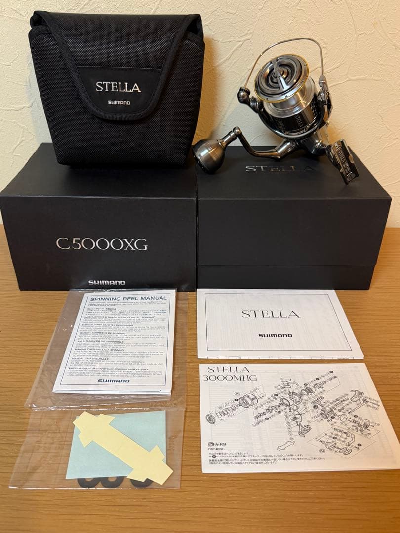 18ステラ　C5000XG スピニングリール　美品