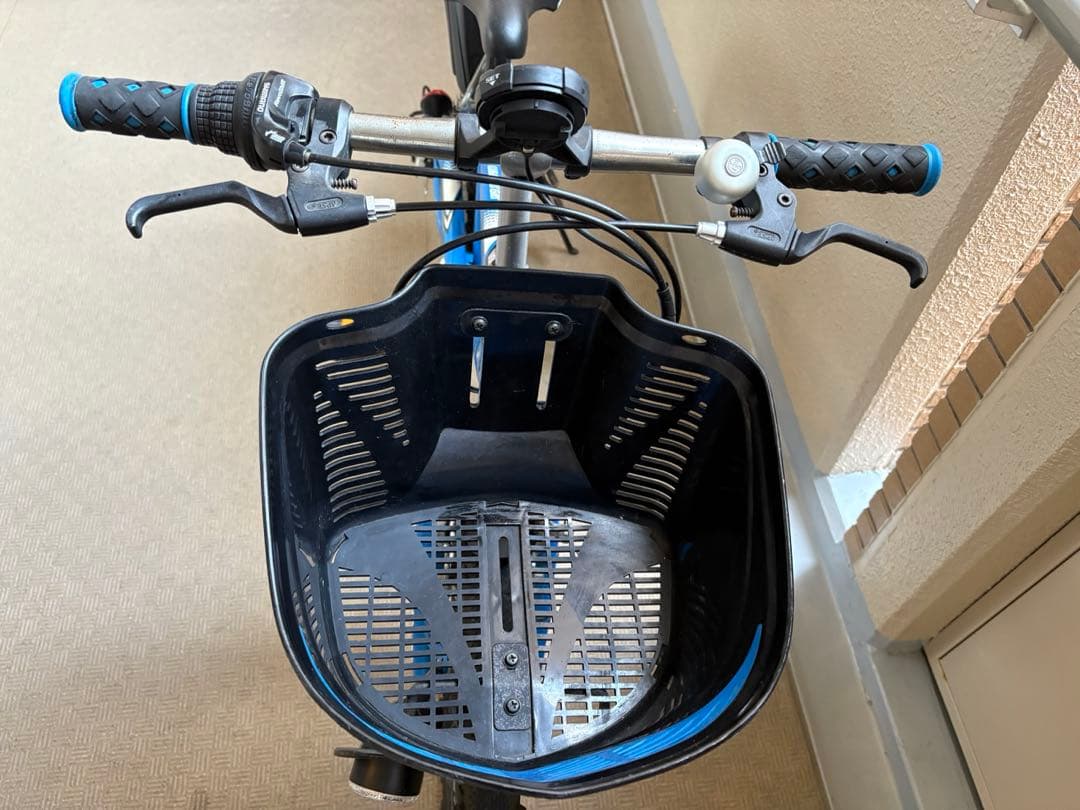 自転車 ブルー　20インチ 直接引取希望