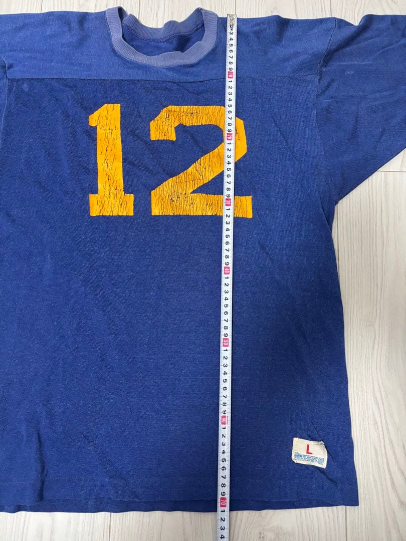 チャンピオン　フットボールシャツ