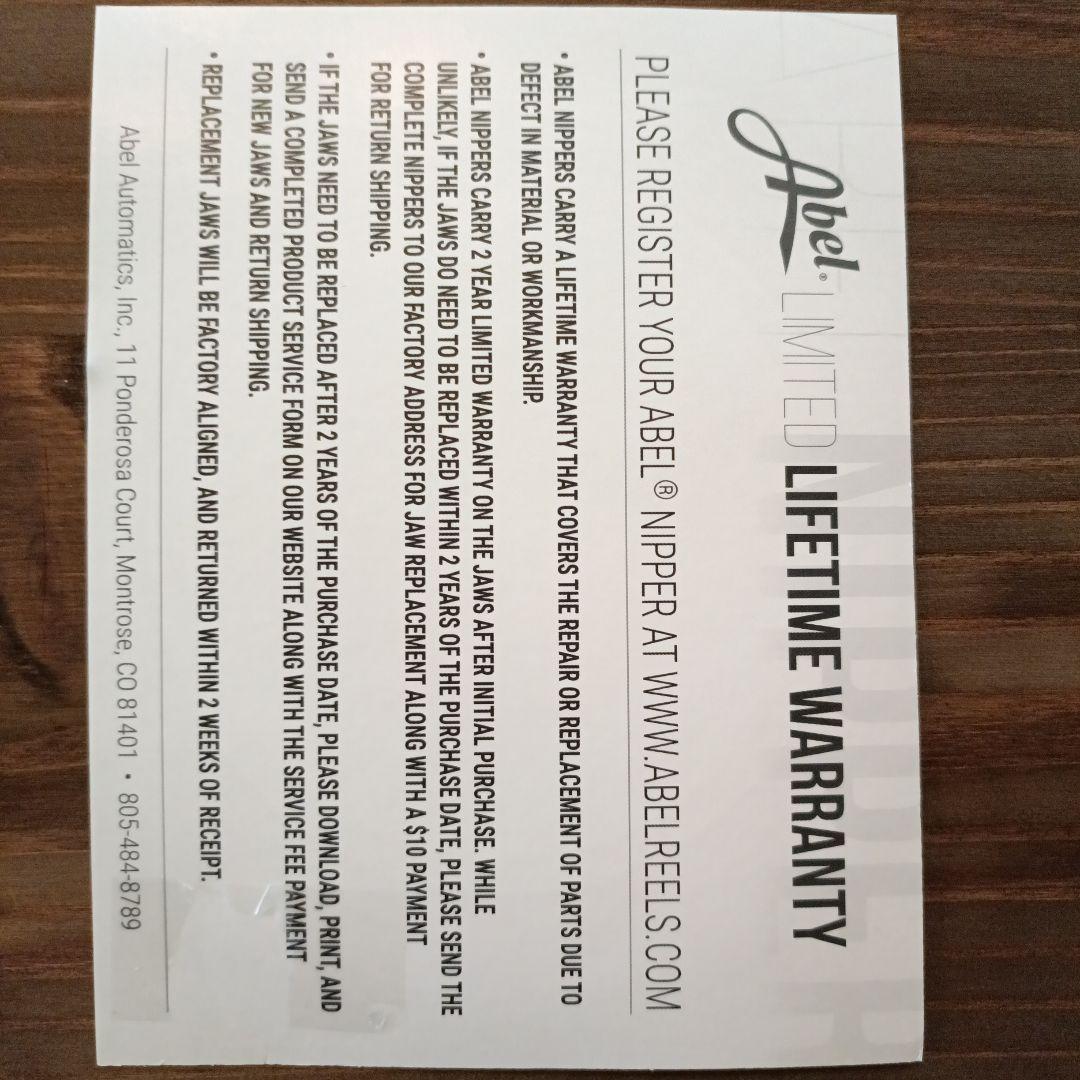 Abel ニッパー 色:ブラウントラウト 保証書付