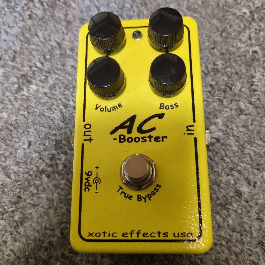 xotic AC Booster イエロー