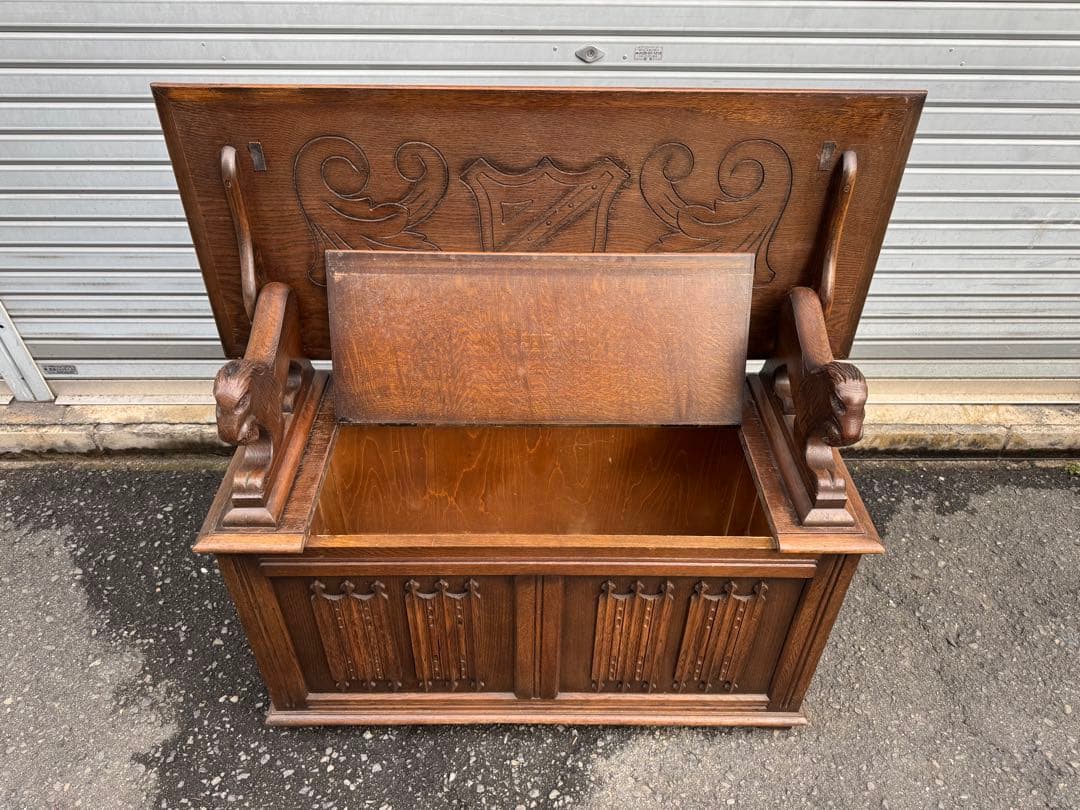 UKビンテージ Vintage モンクスベンチ