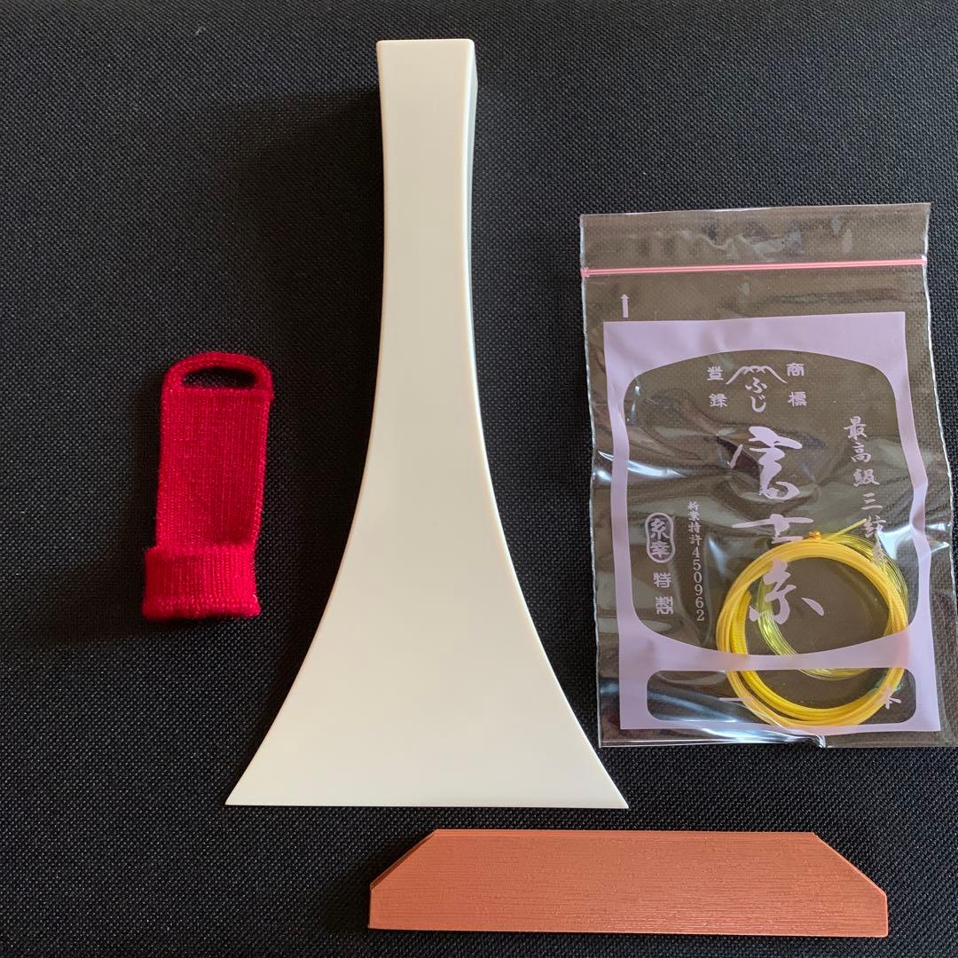 新品　（特上）長唄本格派花林三味線　セット