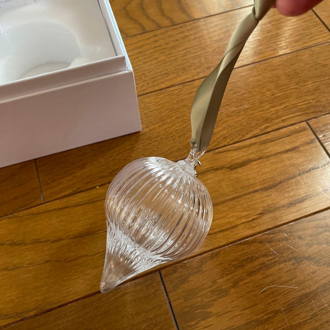 VENINI Van Cleef & Arpels クリアガラスオーナメント