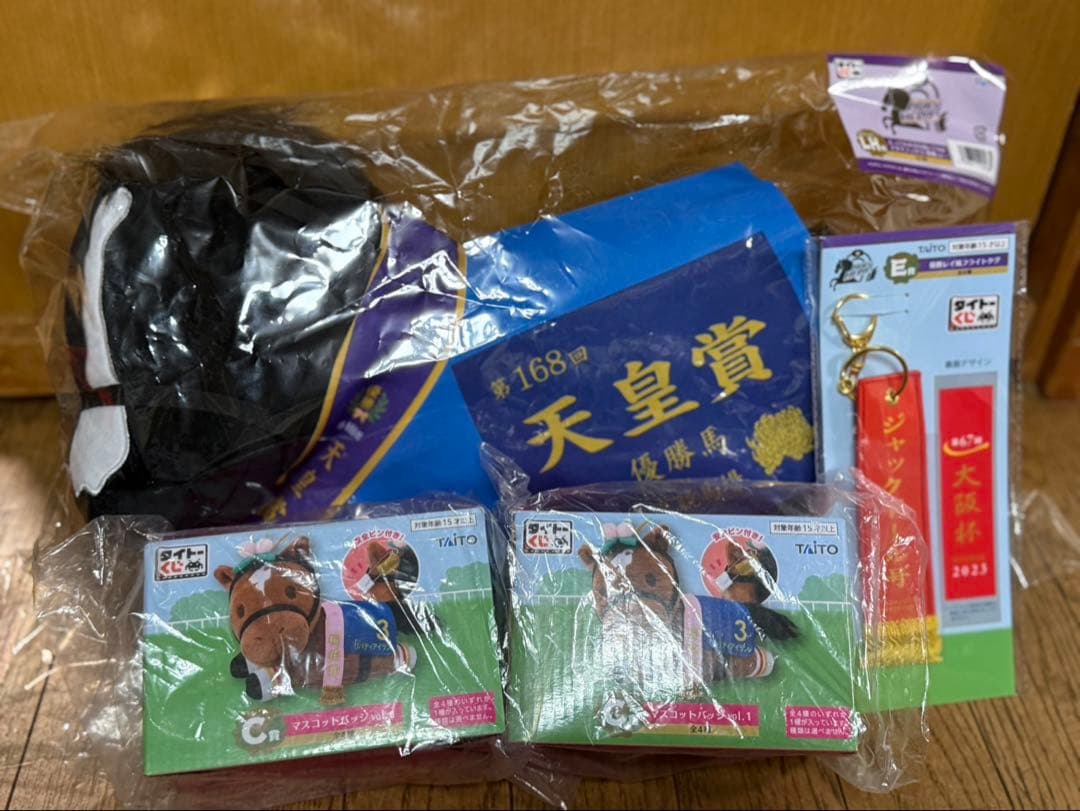 タイトー くじ 一番くじ HORSE HEROS 競馬 C賞 E賞 LH賞