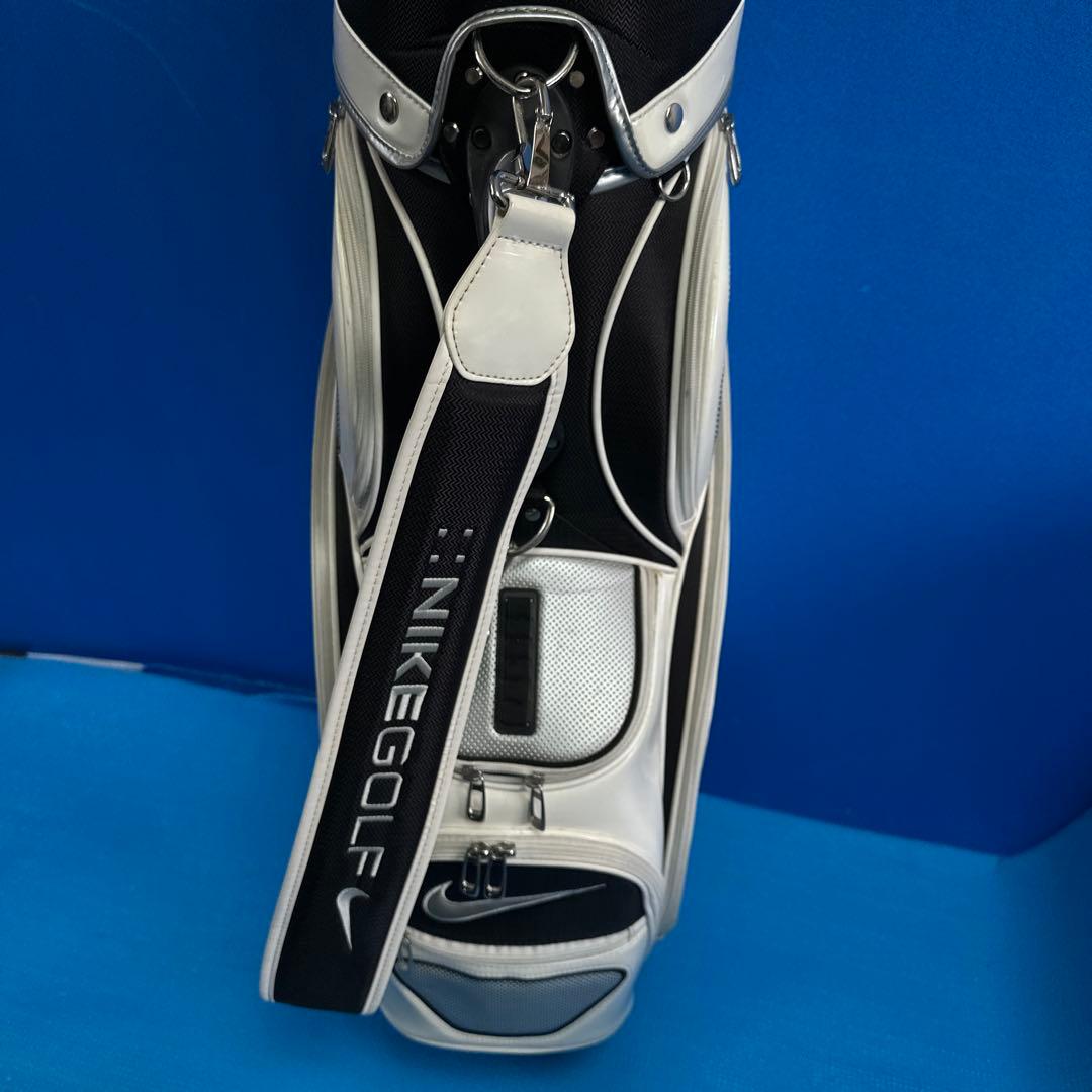 NIKE GOLF キャディバッグ ホワイト/ブラック極上美品！