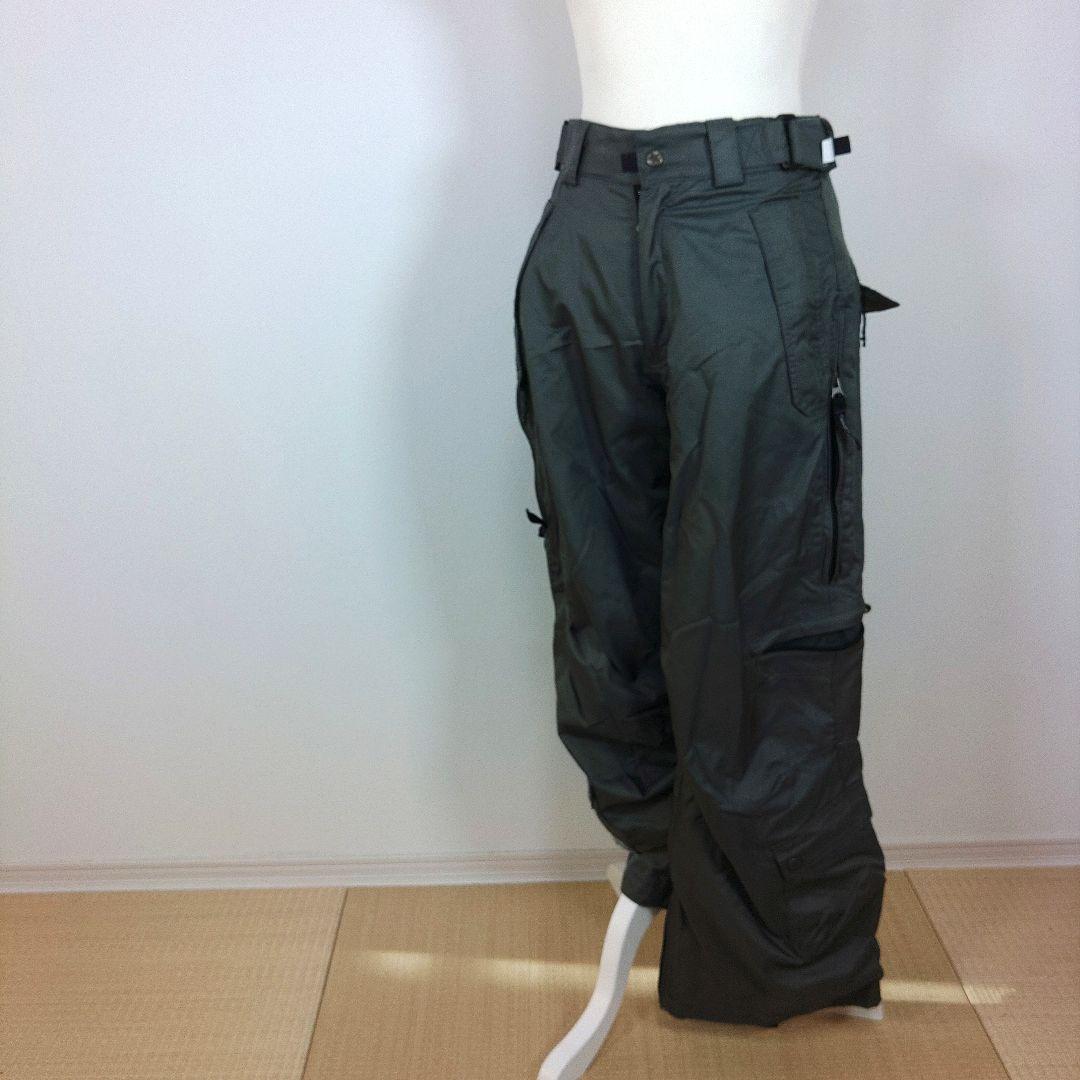 レディース　S　スキー　スノーボードウェア　上下セット　ネイビー　グレー　水色